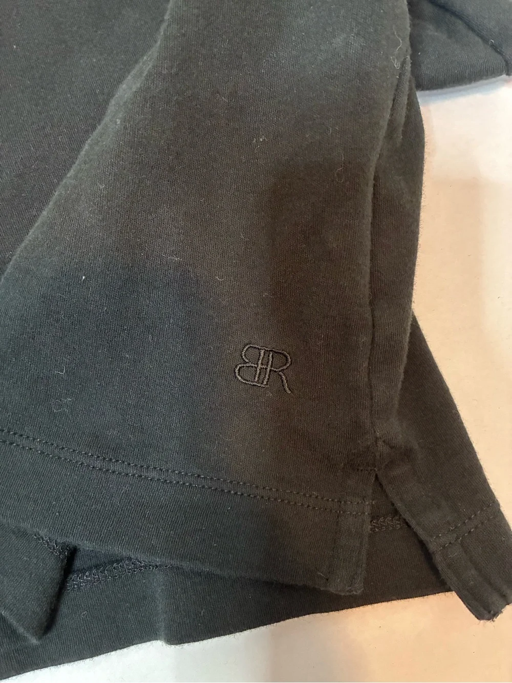 Banana Republic Black Piqué Polo Shirt XL Short Sleeve Cotton Classic